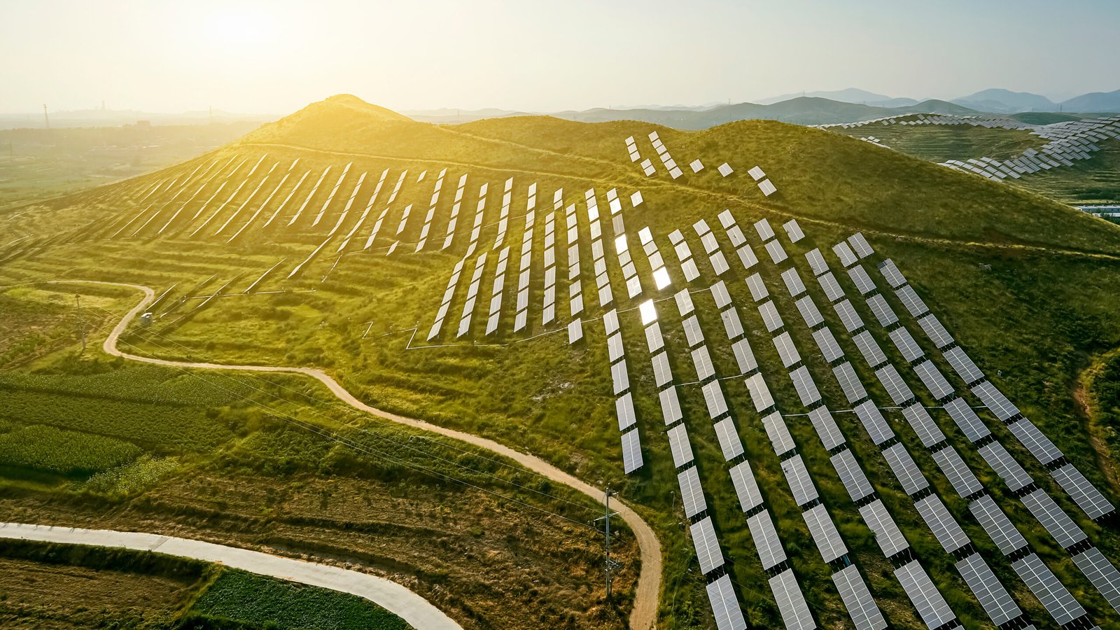 Photovoltaik-Anlage auf einem Hausdach